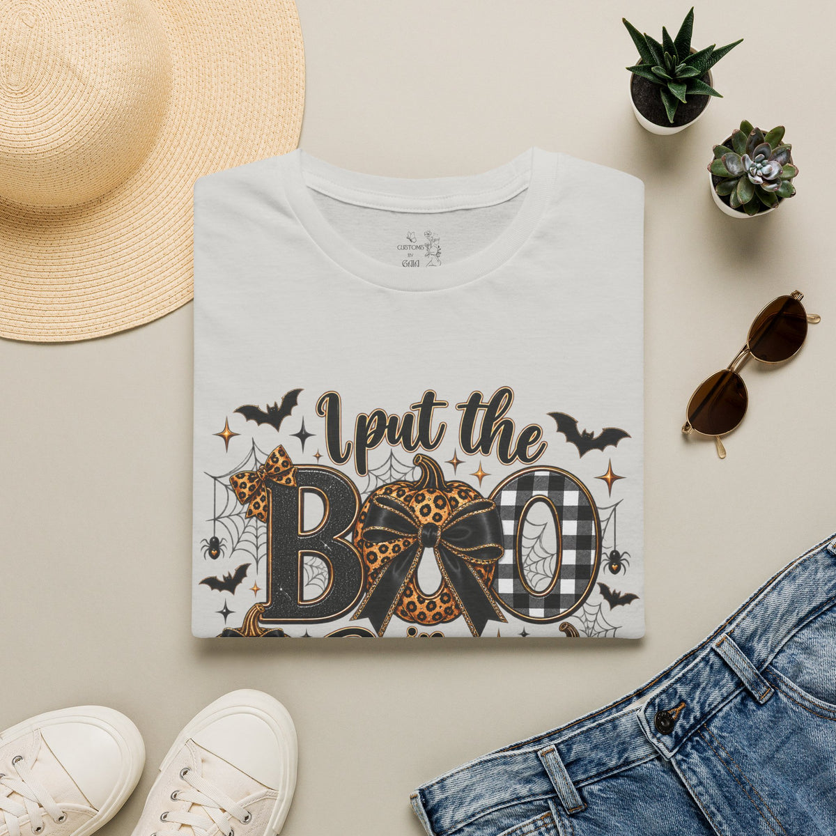 I Put the Boo in Booze Halloween T-Shirt