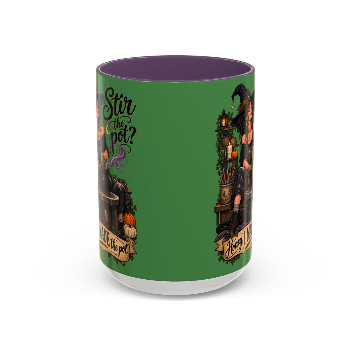 Witchy Coffee Mug – "Stir the Pot? Honey, I Made the Pot" Accent Mug