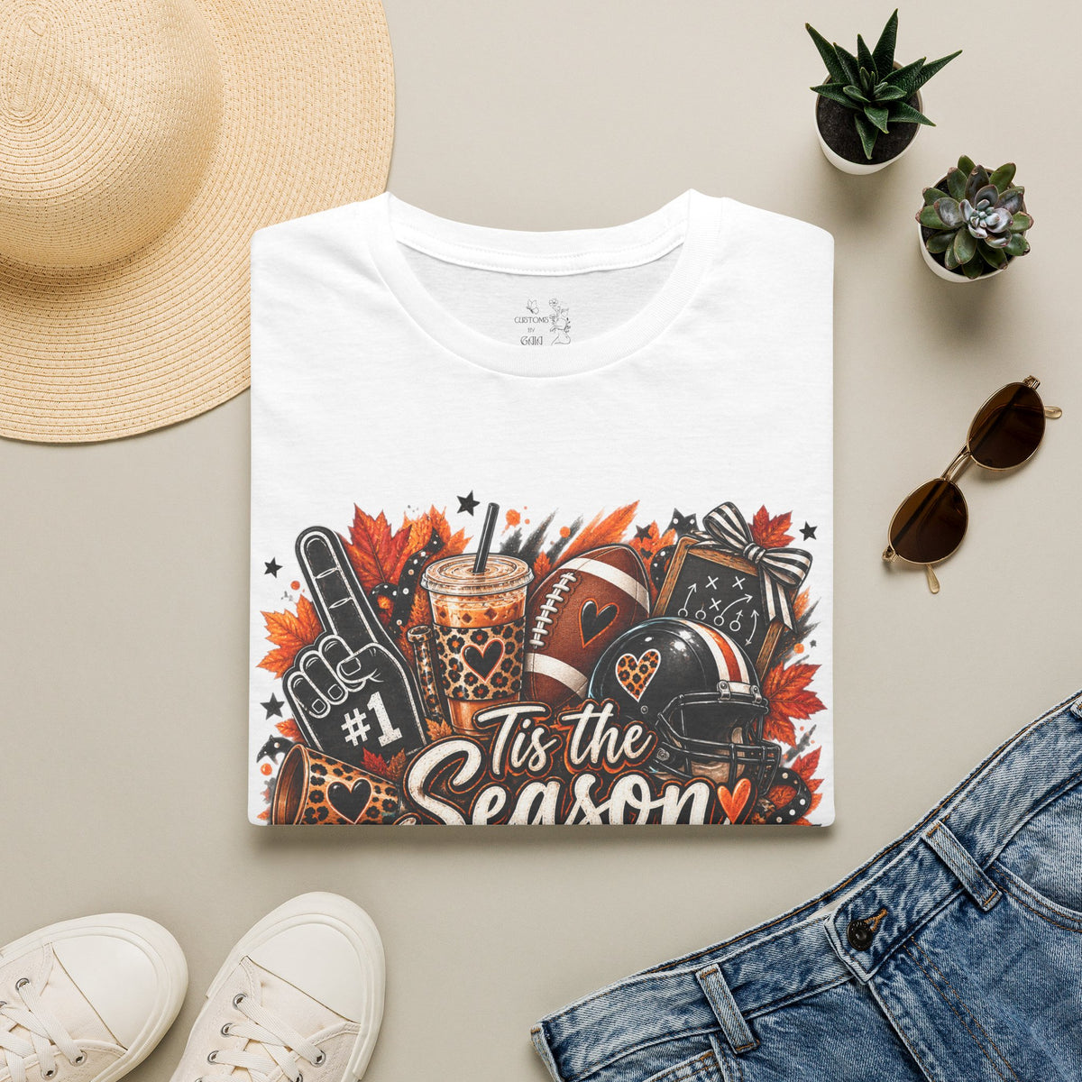 T-Shirt — ‘Tis the Season Football & Fall Tailgate Tee