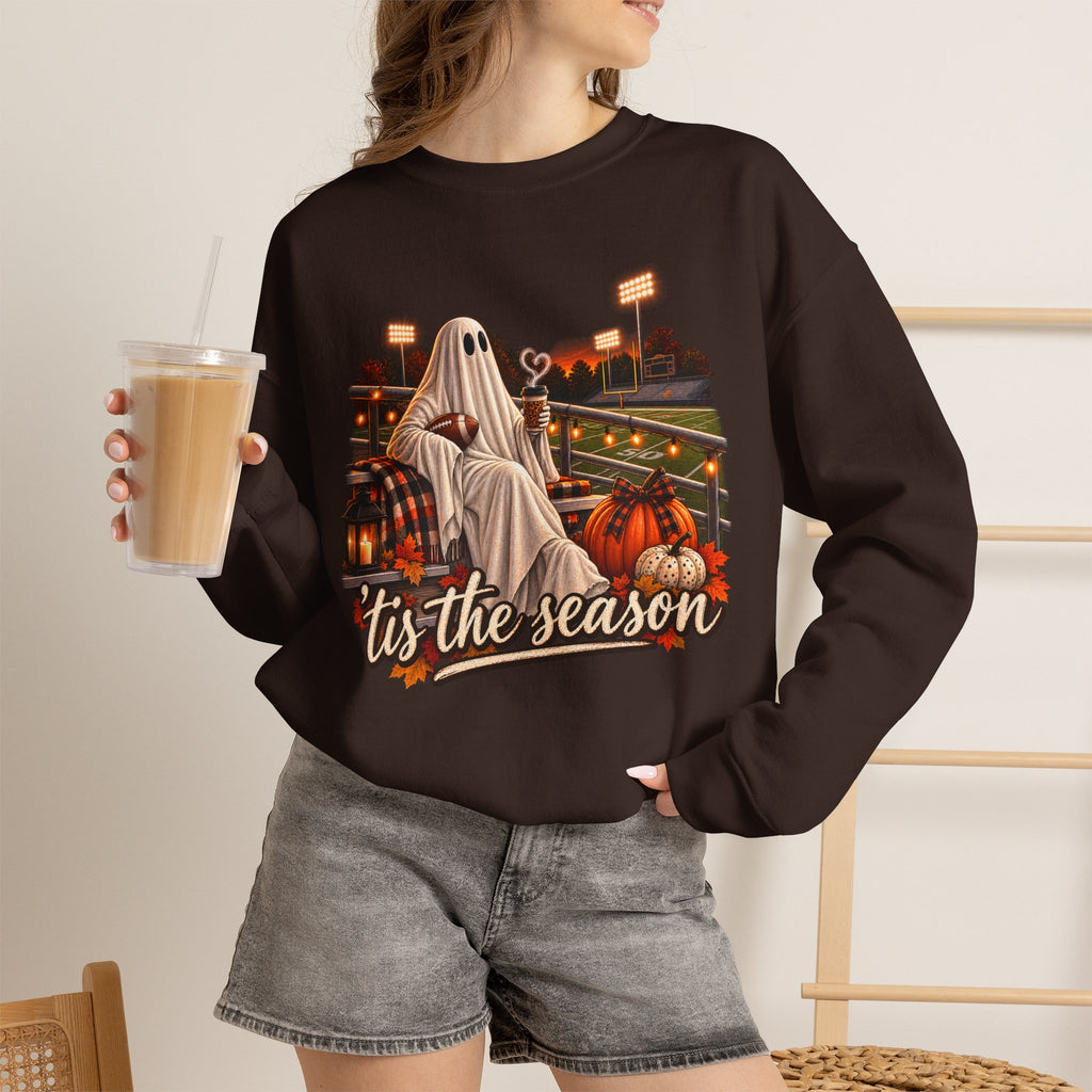 Halloween Ghost 'Tis the Season Crewneck Sweatshirt