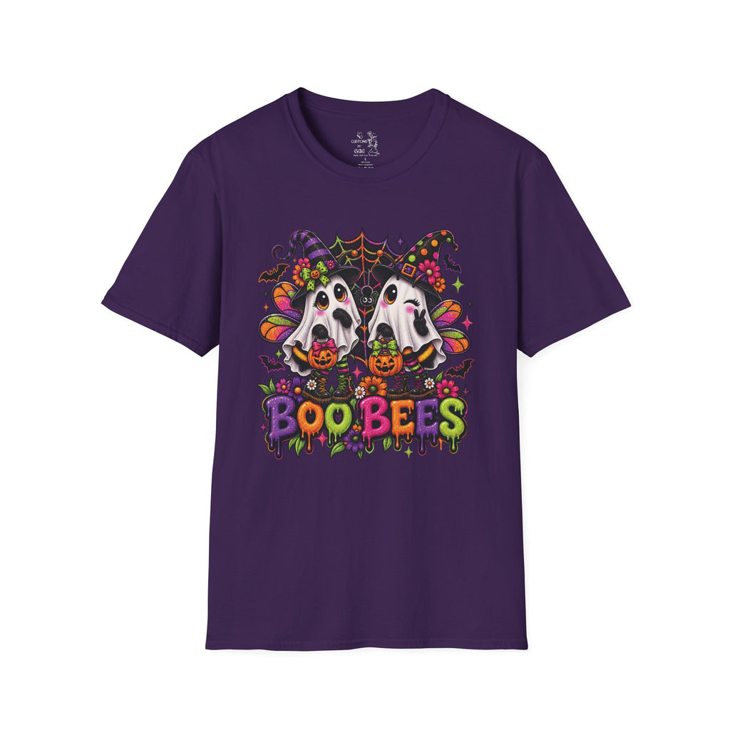 Halloween 'Boobees' Ghosts T-Shirt — Cute Spooky Witch Ghosts with Pumpkins
