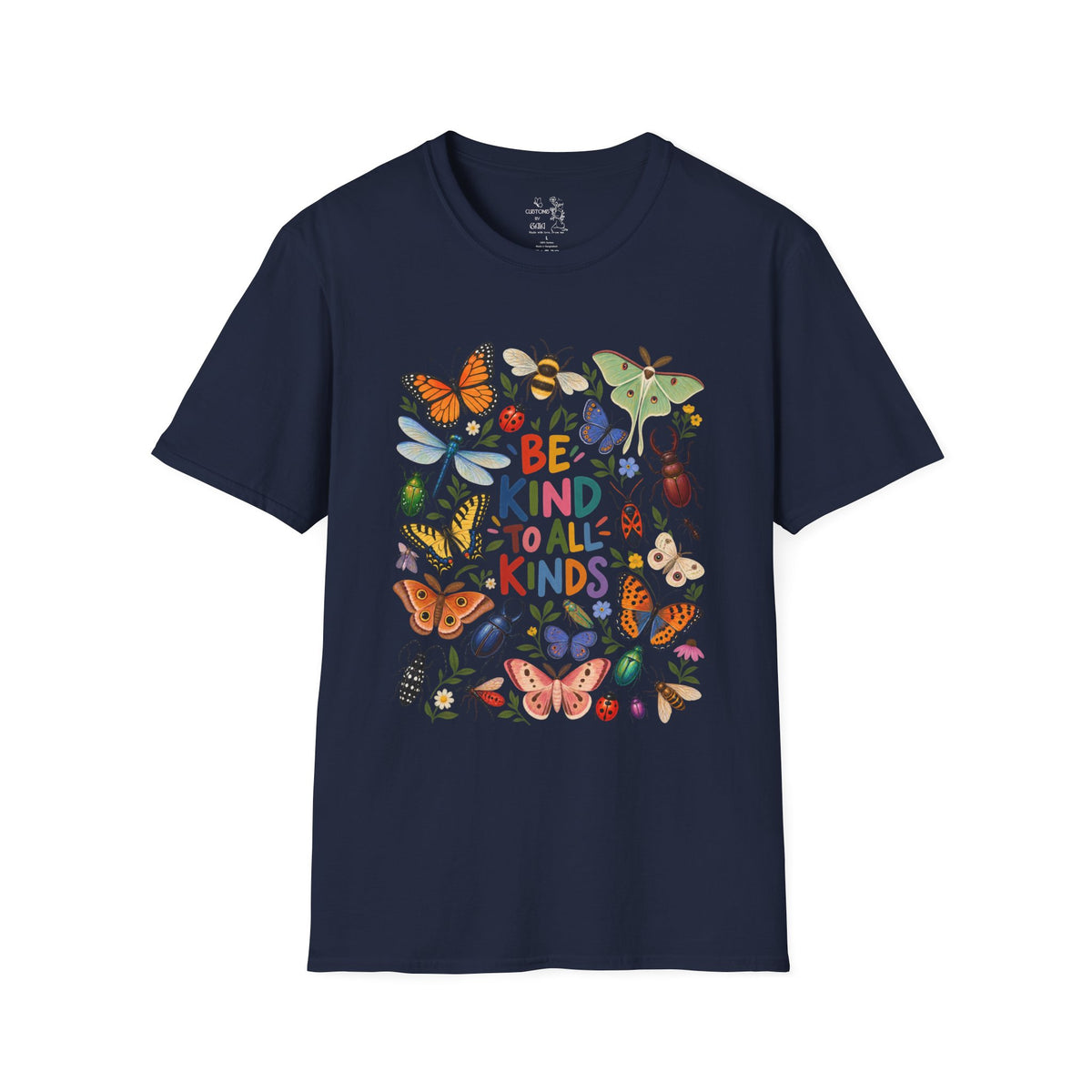 Be Kind to All Kinds Butterfly & Insects T-Shirt