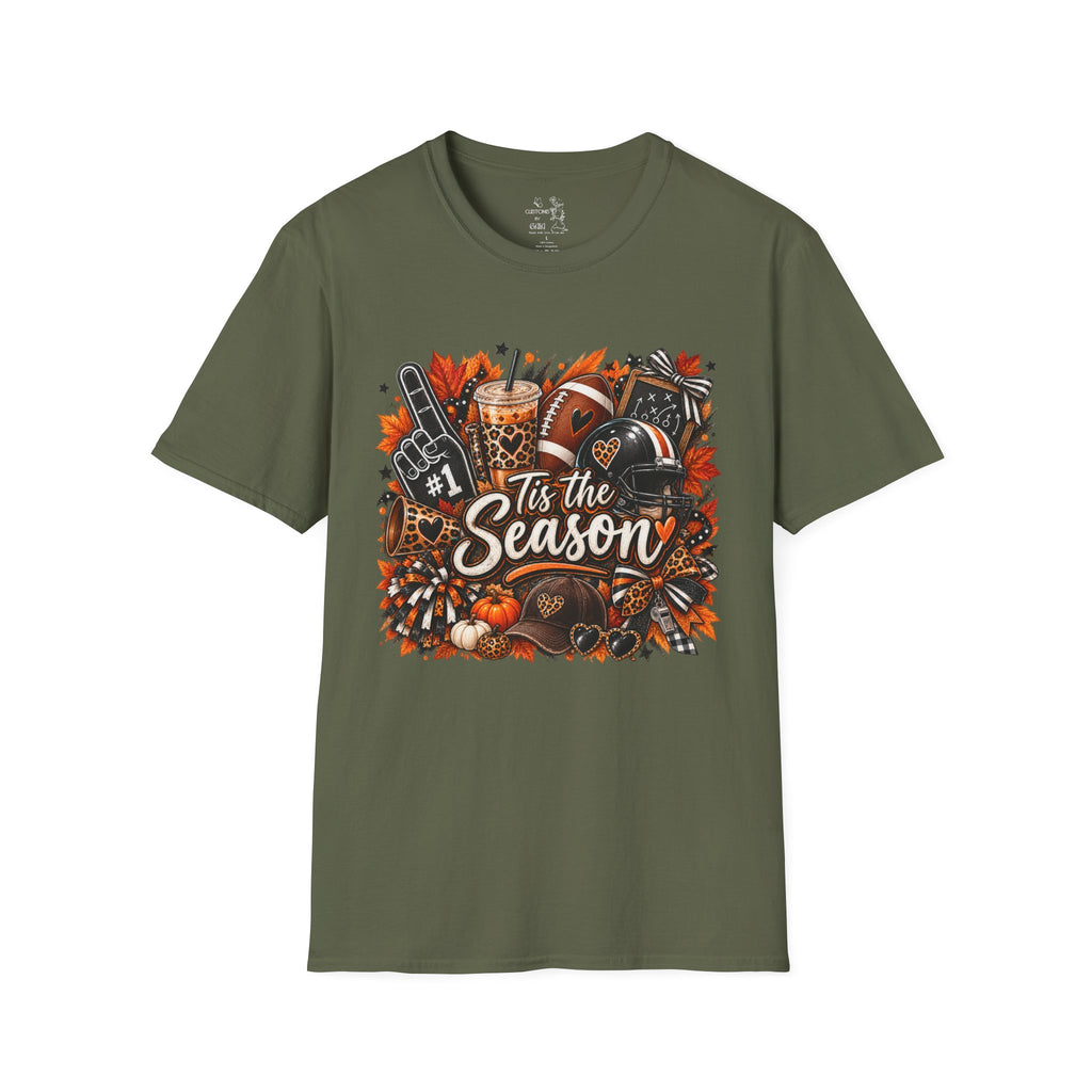 T-Shirt — ‘Tis the Season Football & Fall Tailgate Tee