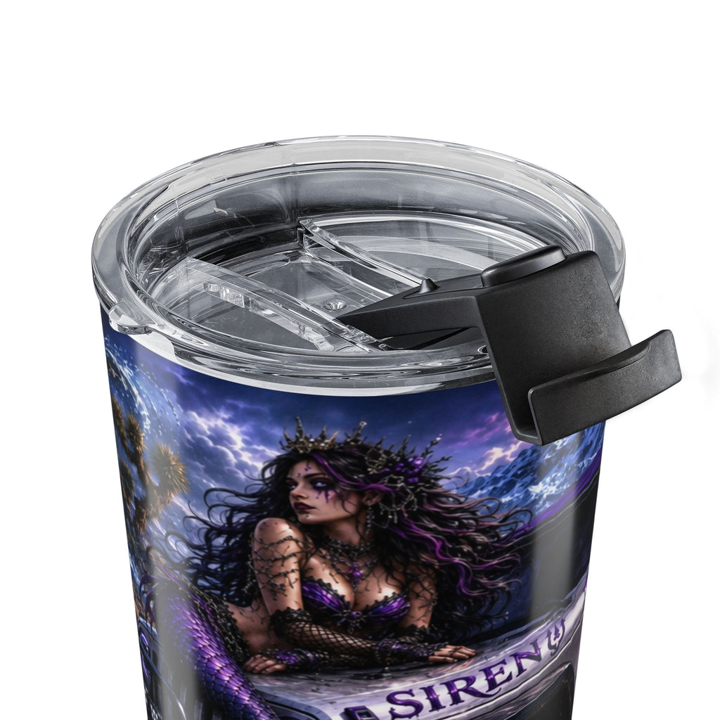 20oz Jeep Siren Tumbler – Purple Mountain Off‑Road Travel Mug