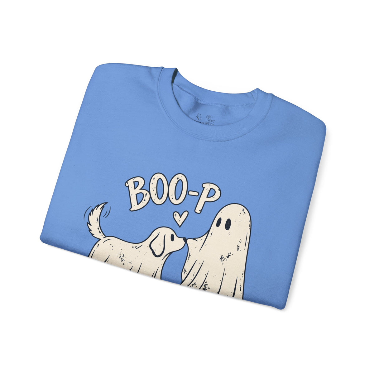 Boo-p Dog & Ghost Halloween Sweatshirt