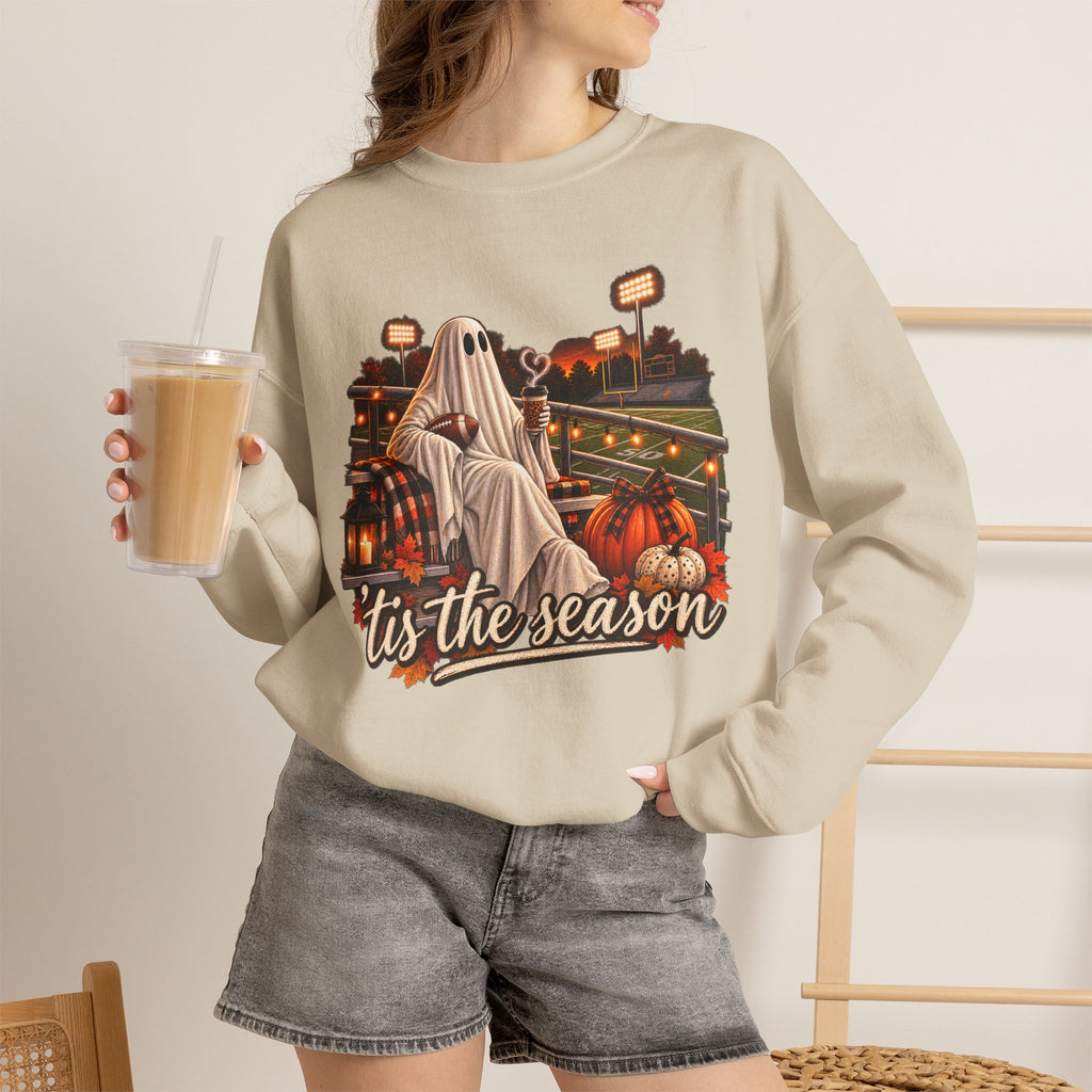 Halloween Ghost 'Tis the Season Crewneck Sweatshirt