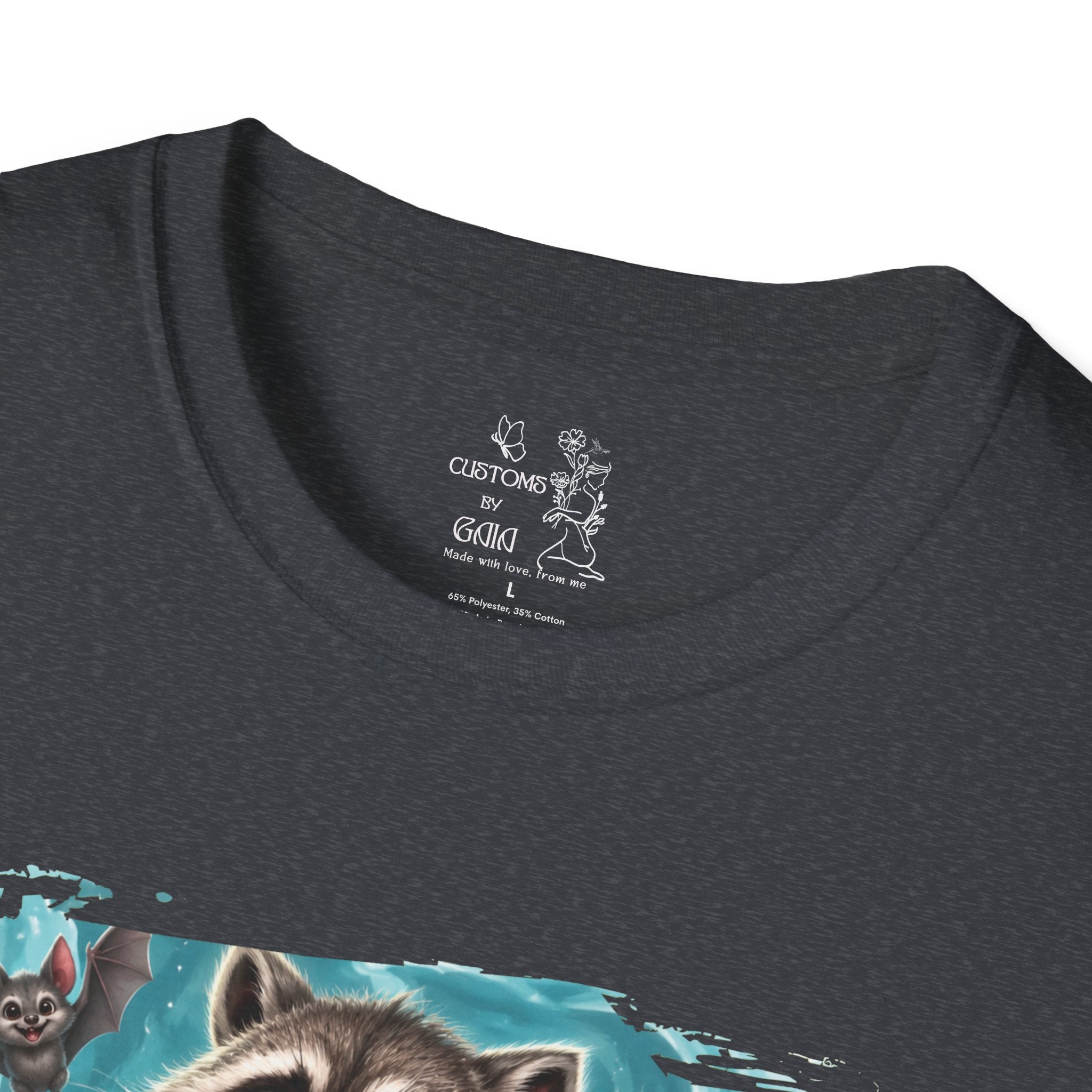 Raccoon Watermelon Summer T-Shirt — Cute Animal Graphic Tee