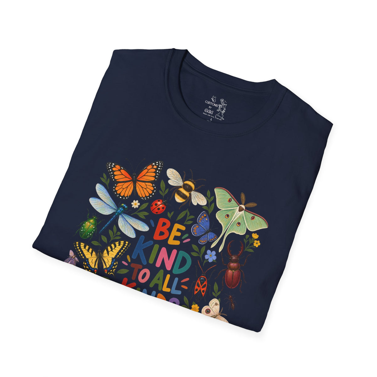 Be Kind to All Kinds Butterfly & Insects T-Shirt