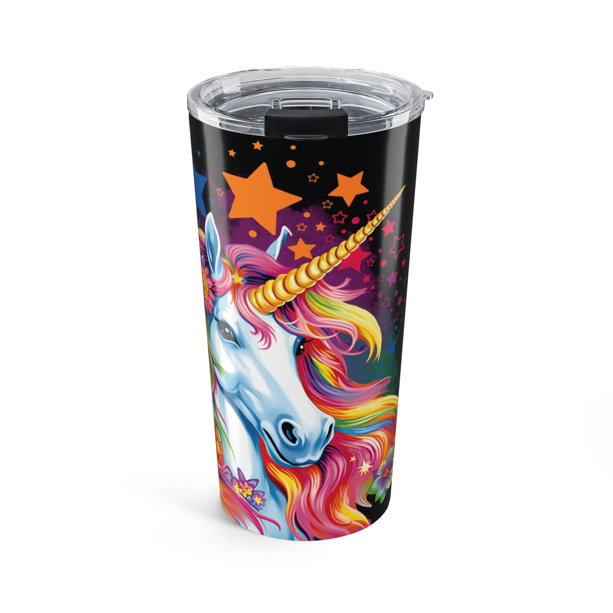 20oz Unicorn Tumbler — Colorful Magical Unicorn Travel Cup