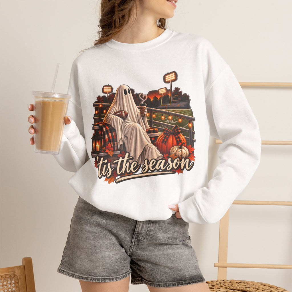 Halloween Ghost 'Tis the Season Crewneck Sweatshirt