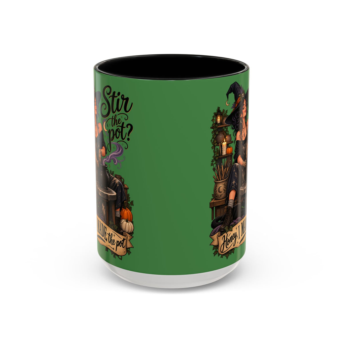 Witchy Coffee Mug – "Stir the Pot? Honey, I Made the Pot" Accent Mug