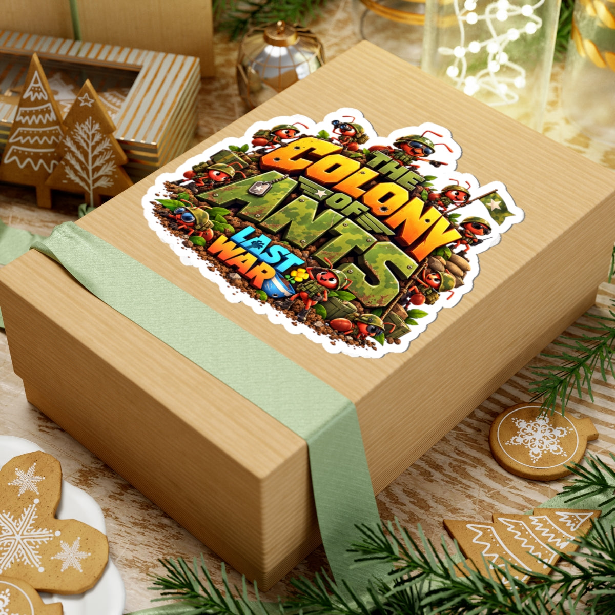 Colony of Ants 'Last War' Kiss-Cut Sticker