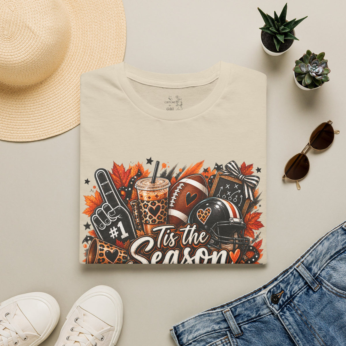 T-Shirt — ‘Tis the Season Football & Fall Tailgate Tee