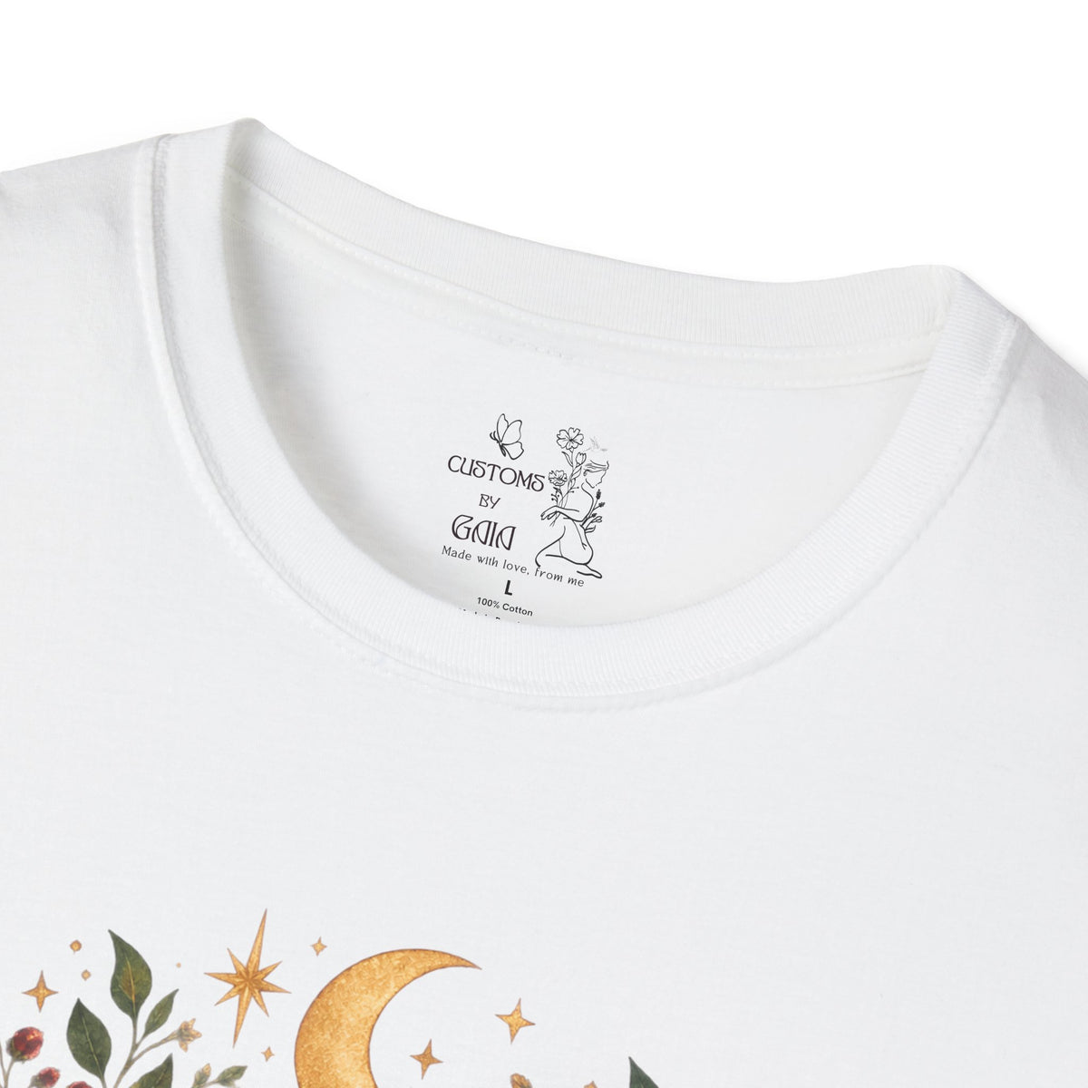 Witchy Sisters T-Shirt – 'Practical Magic' Boho Moon Witch Illustration