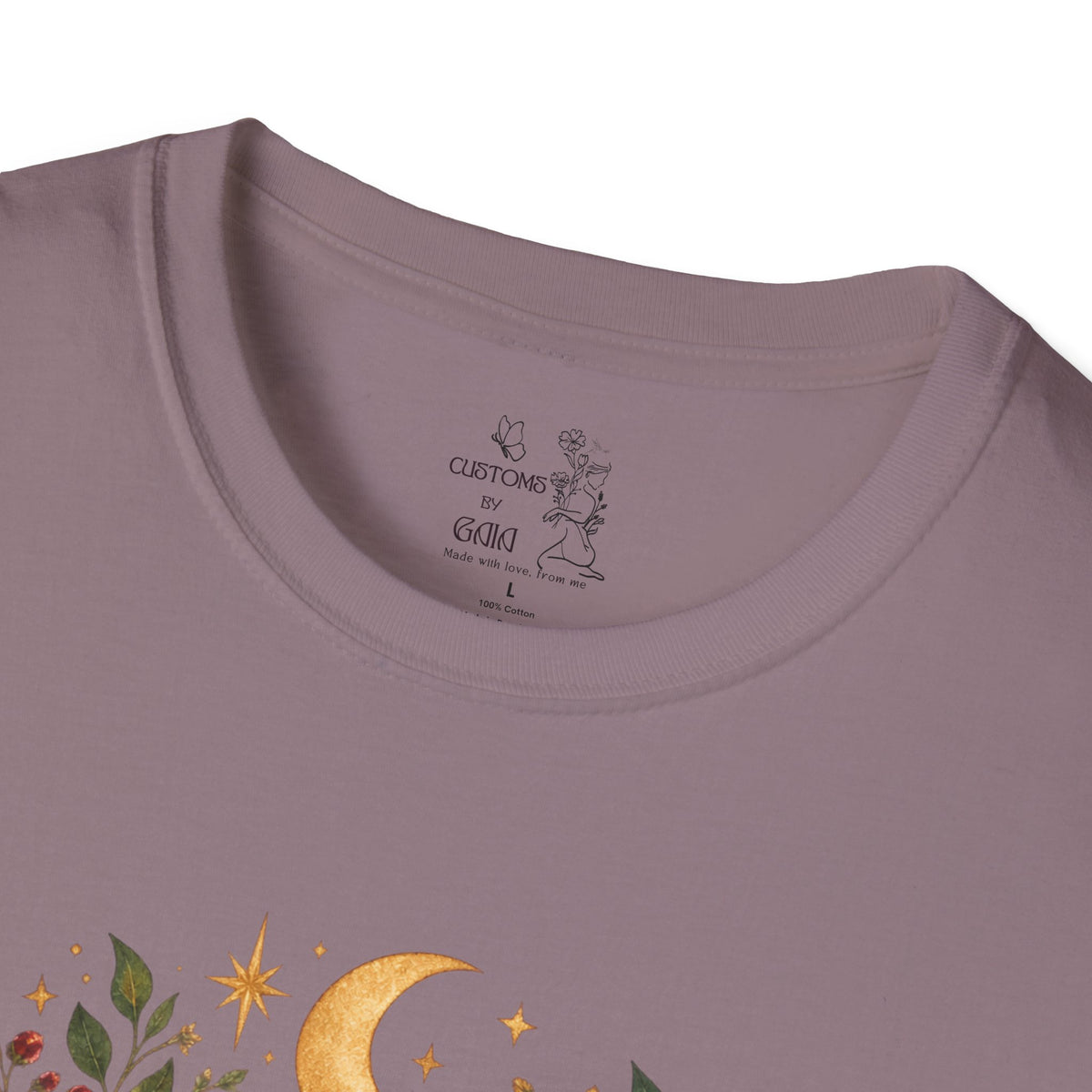 Witchy Sisters T-Shirt – 'Practical Magic' Boho Moon Witch Illustration