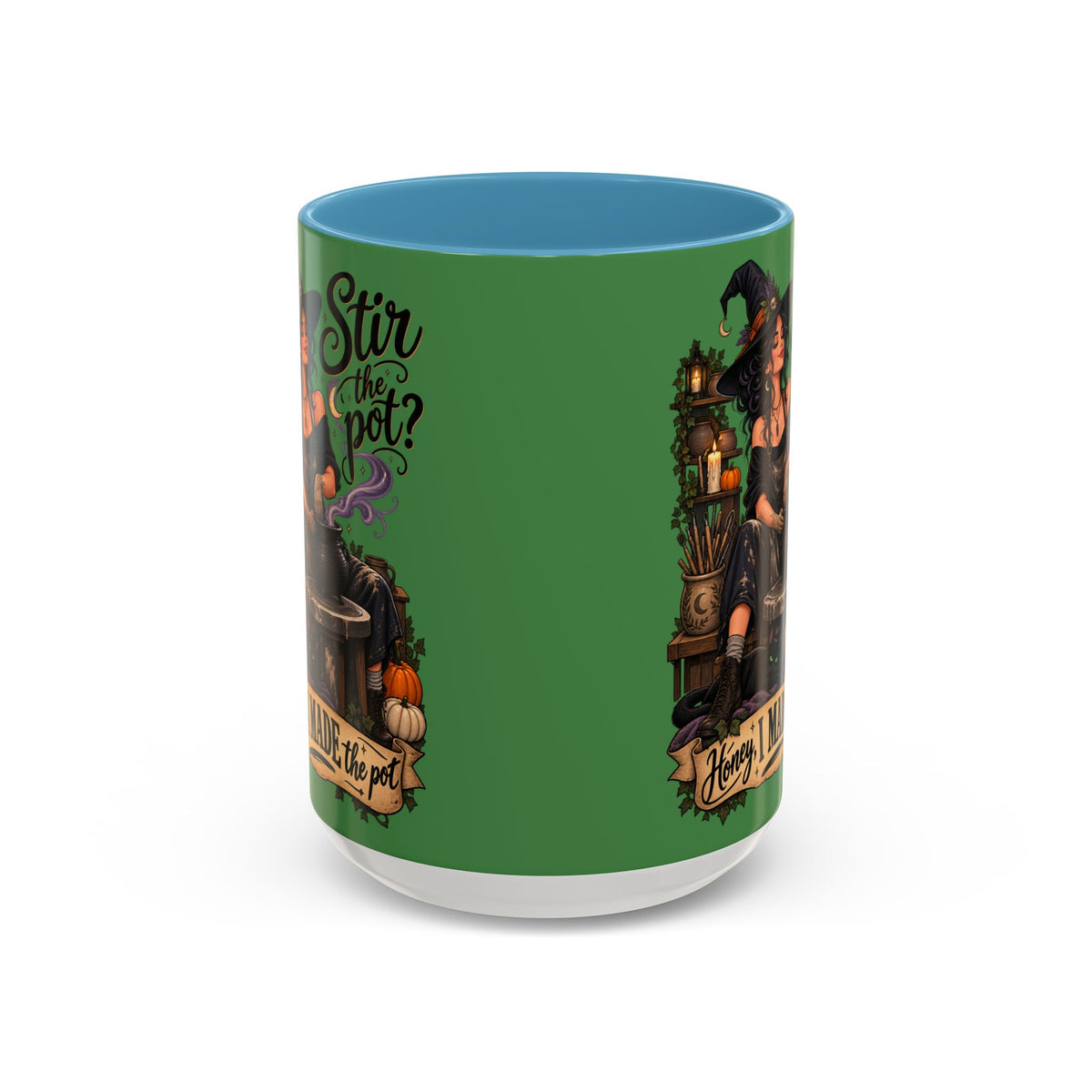 Witchy Coffee Mug – "Stir the Pot? Honey, I Made the Pot" Accent Mug