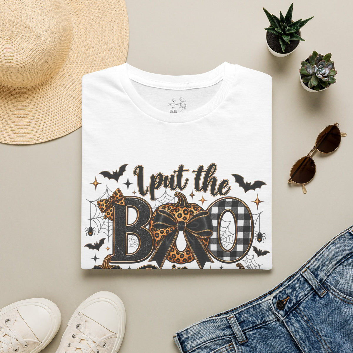 I Put the Boo in Booze Halloween T-Shirt