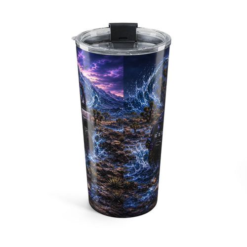 20oz Jeep Siren Tumbler – Purple Mountain Off‑Road Travel Mug