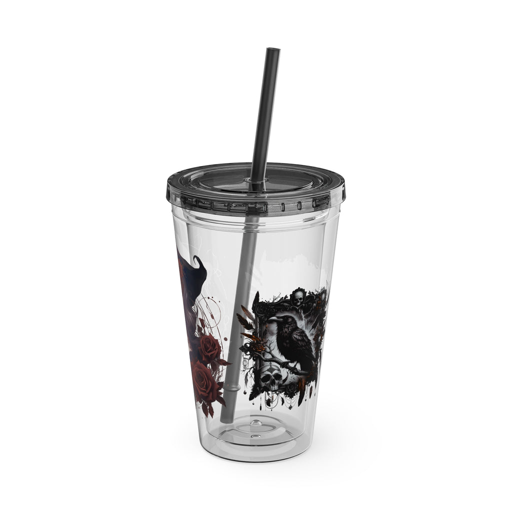Sunsplash Tumbler with Straw, 16oz