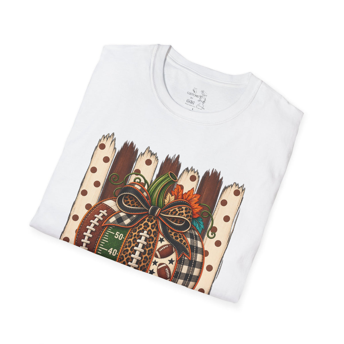 Football Pumpkin Fall T-Shirt