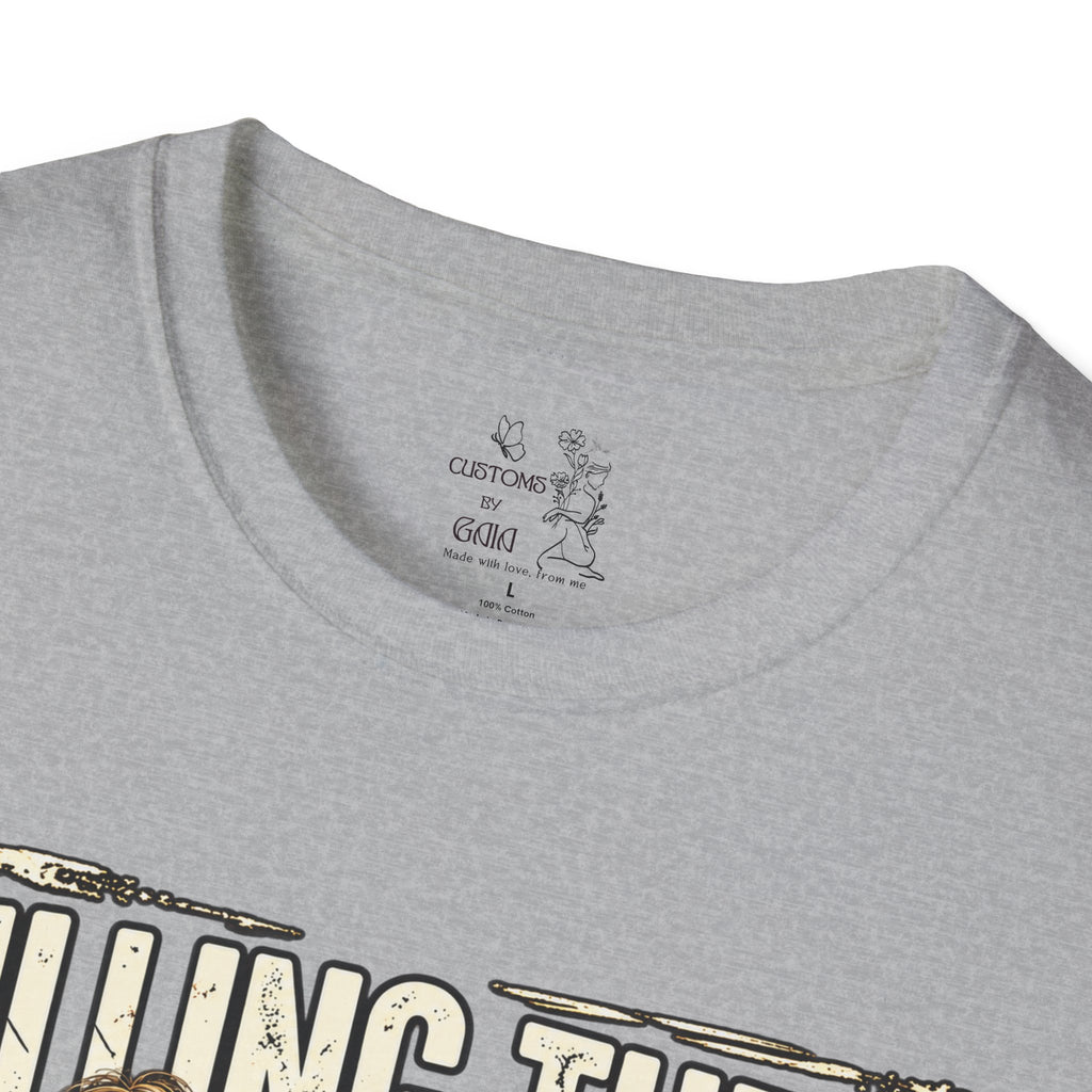 Killing Them With Kindness Skeleton T-Shirt – Funny Dark Humor Tee