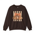 Cute Bat Crewneck Sweatshirt — Kawaii Bat with Bow Graphic