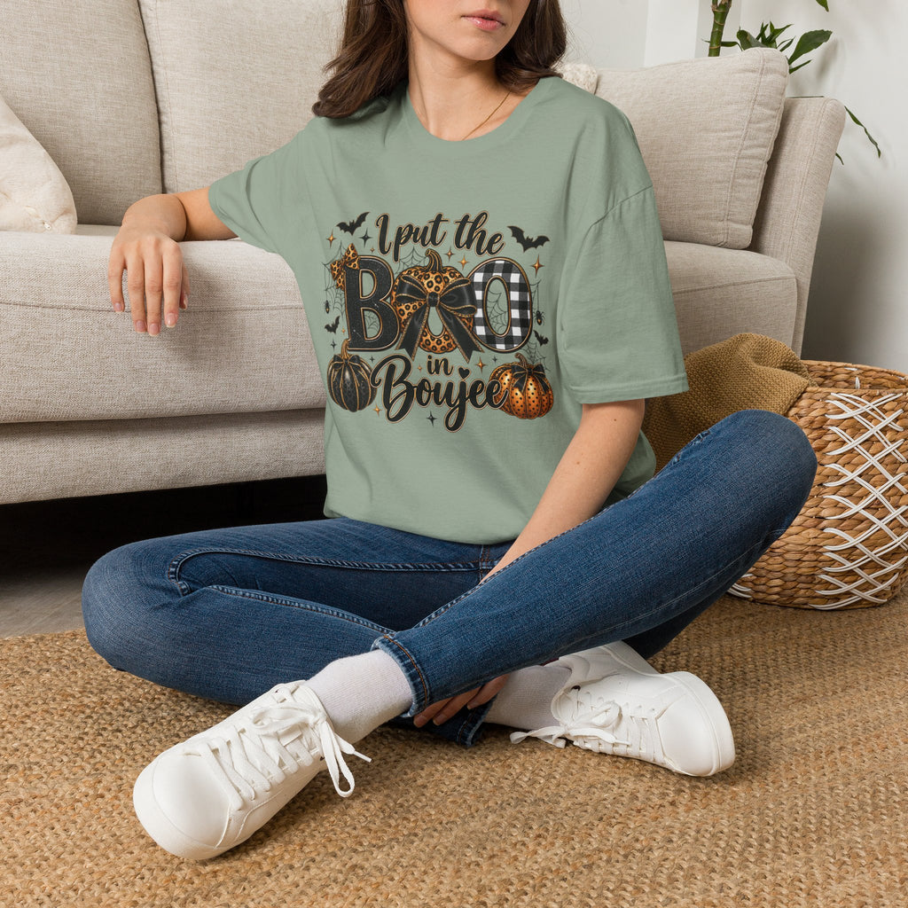 I Put the Boo in Booze Halloween T-Shirt