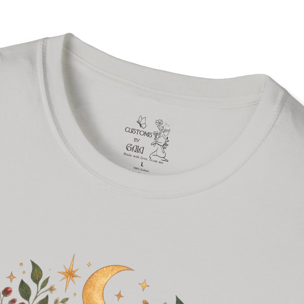 Witchy Sisters T-Shirt – 'Practical Magic' Boho Moon Witch Illustration