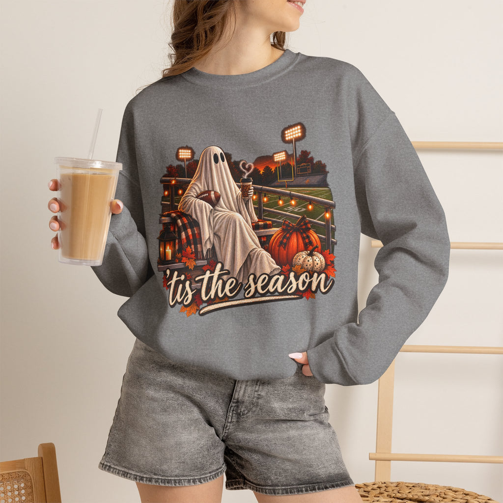 Halloween Ghost 'Tis the Season Crewneck Sweatshirt