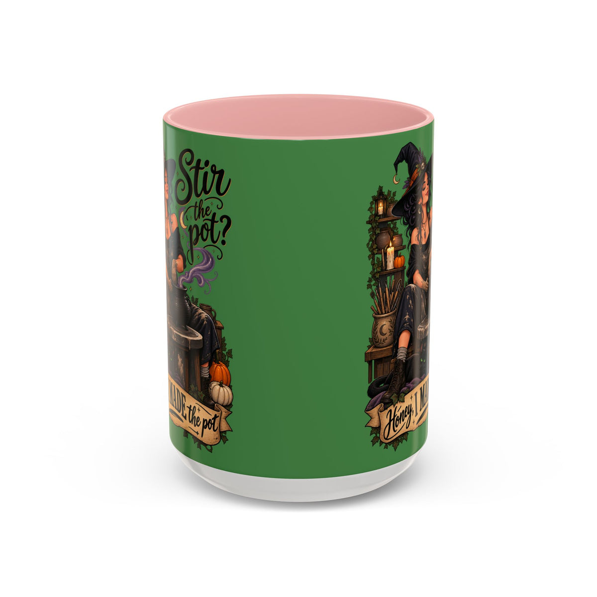 Witchy Coffee Mug – "Stir the Pot? Honey, I Made the Pot" Accent Mug