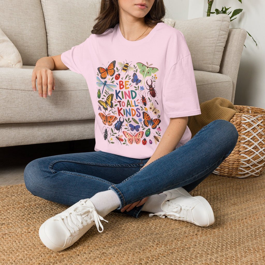 Be Kind to All Kinds Butterfly & Insects T-Shirt