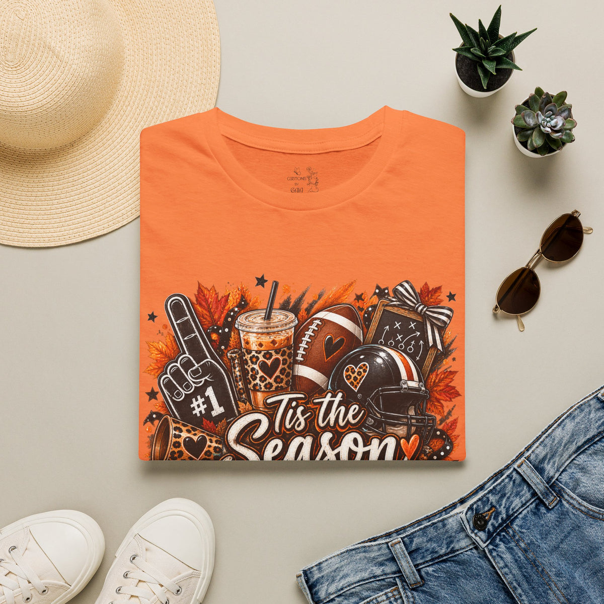 T-Shirt — ‘Tis the Season Football & Fall Tailgate Tee