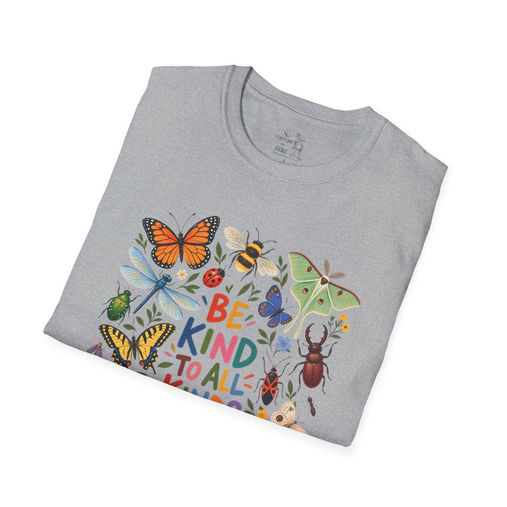 Be Kind to All Kinds Butterfly & Insects T-Shirt