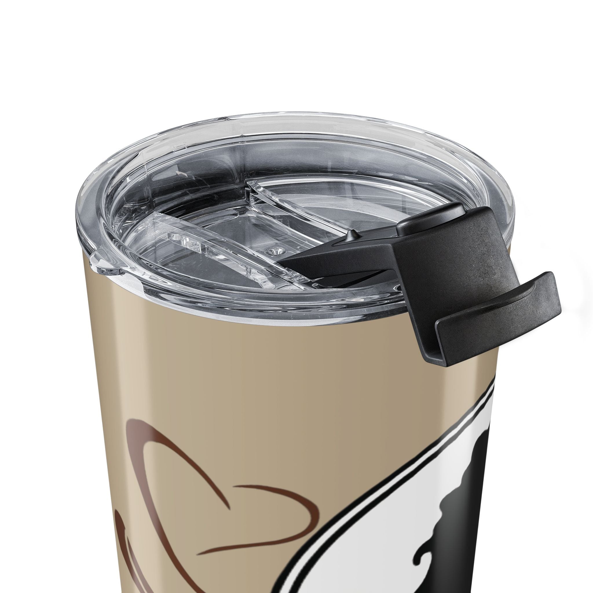 Cameo Silhouette 20oz Tumbler — Vintage Profile Travel Mug