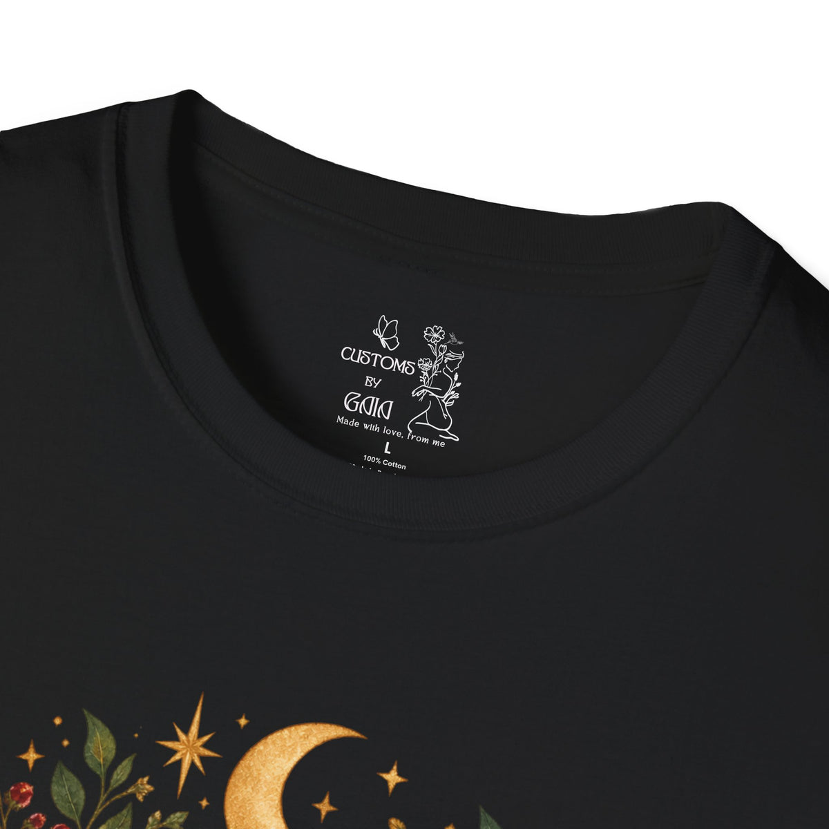 Witchy Sisters T-Shirt – 'Practical Magic' Boho Moon Witch Illustration