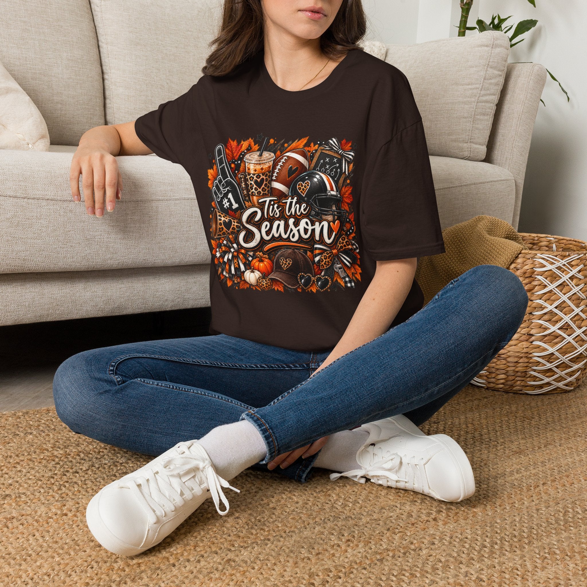 T-Shirt — ‘Tis the Season Football & Fall Tailgate Tee