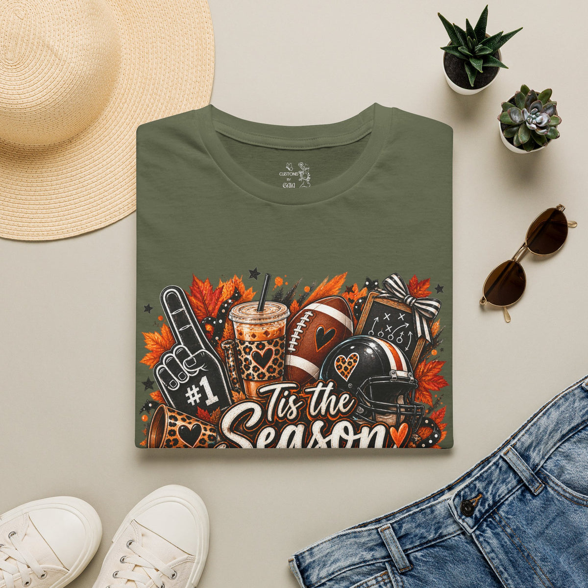 T-Shirt — ‘Tis the Season Football & Fall Tailgate Tee