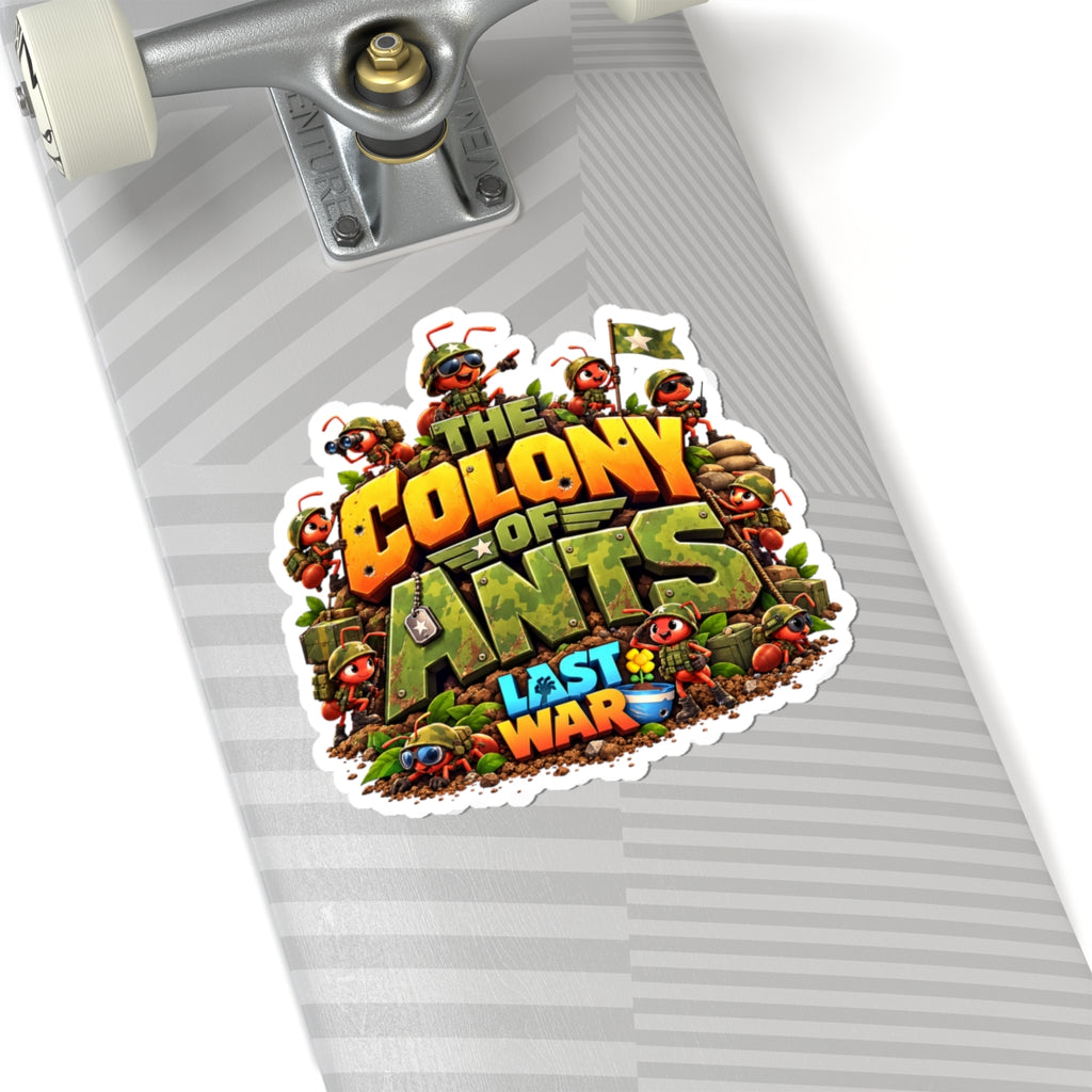 Colony of Ants 'Last War' Kiss-Cut Sticker