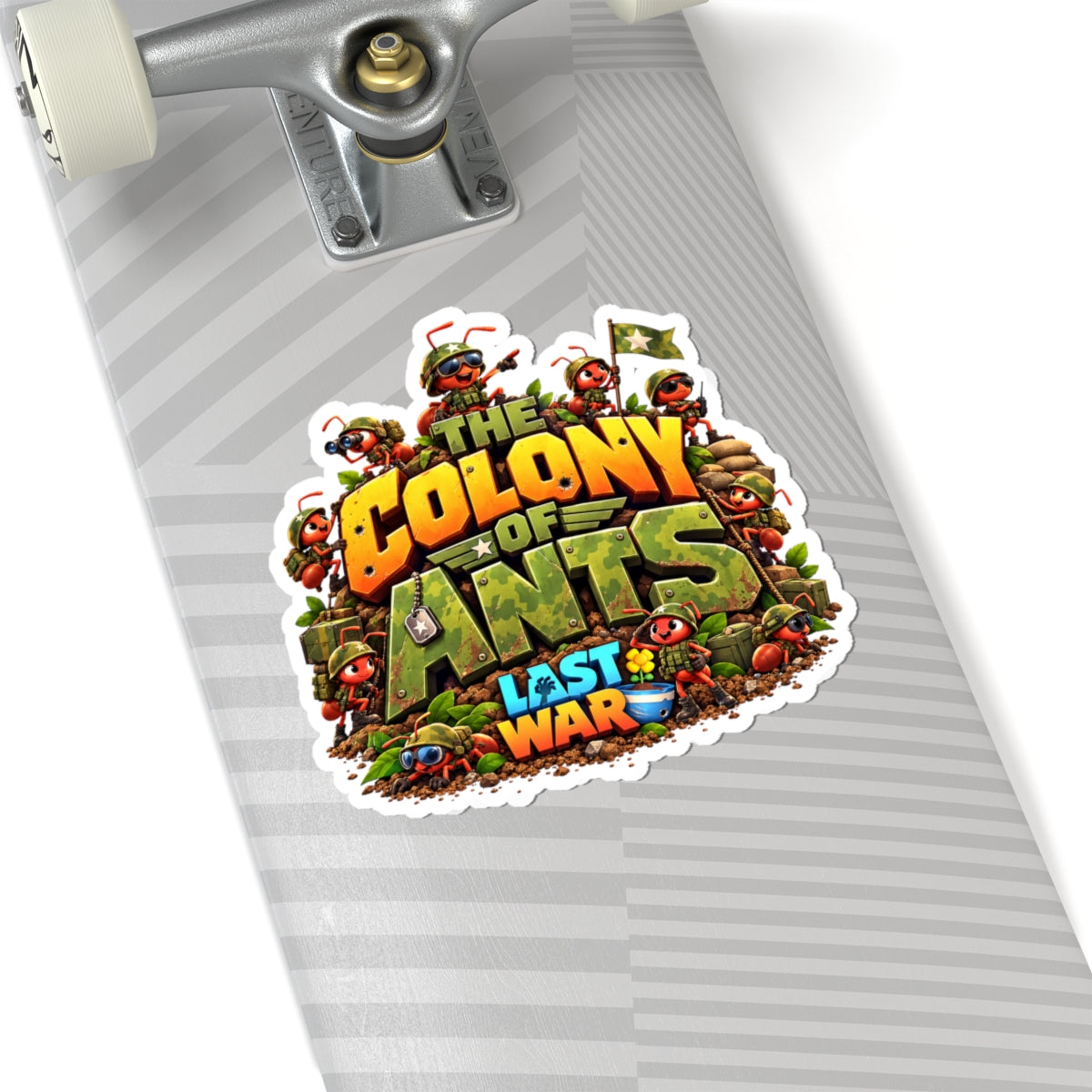 Colony of Ants 'Last War' Kiss-Cut Sticker
