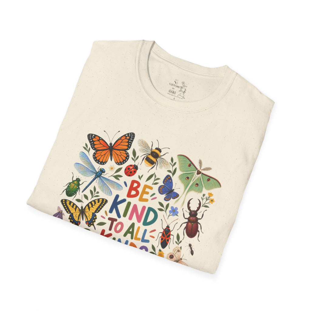 Be Kind to All Kinds Butterfly & Insects T-Shirt