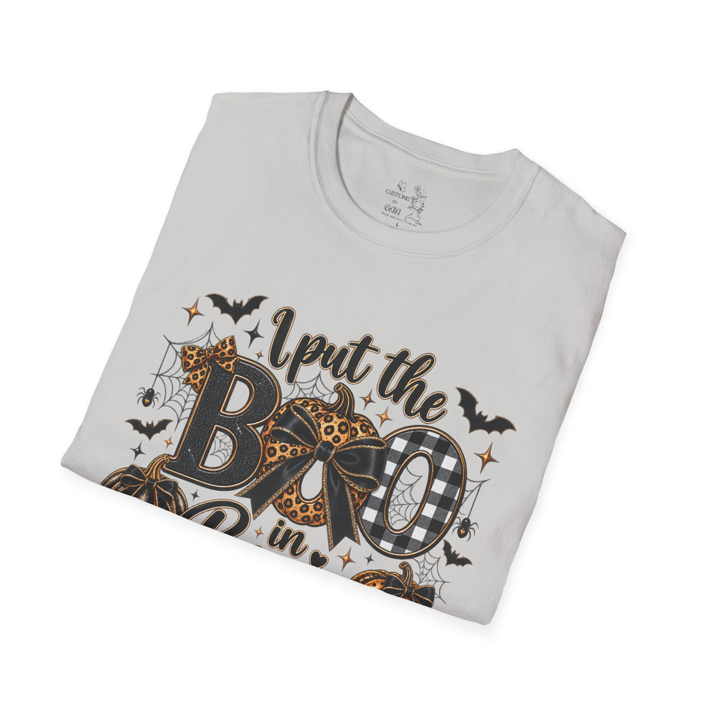 I Put the Boo in Booze Halloween T-Shirt