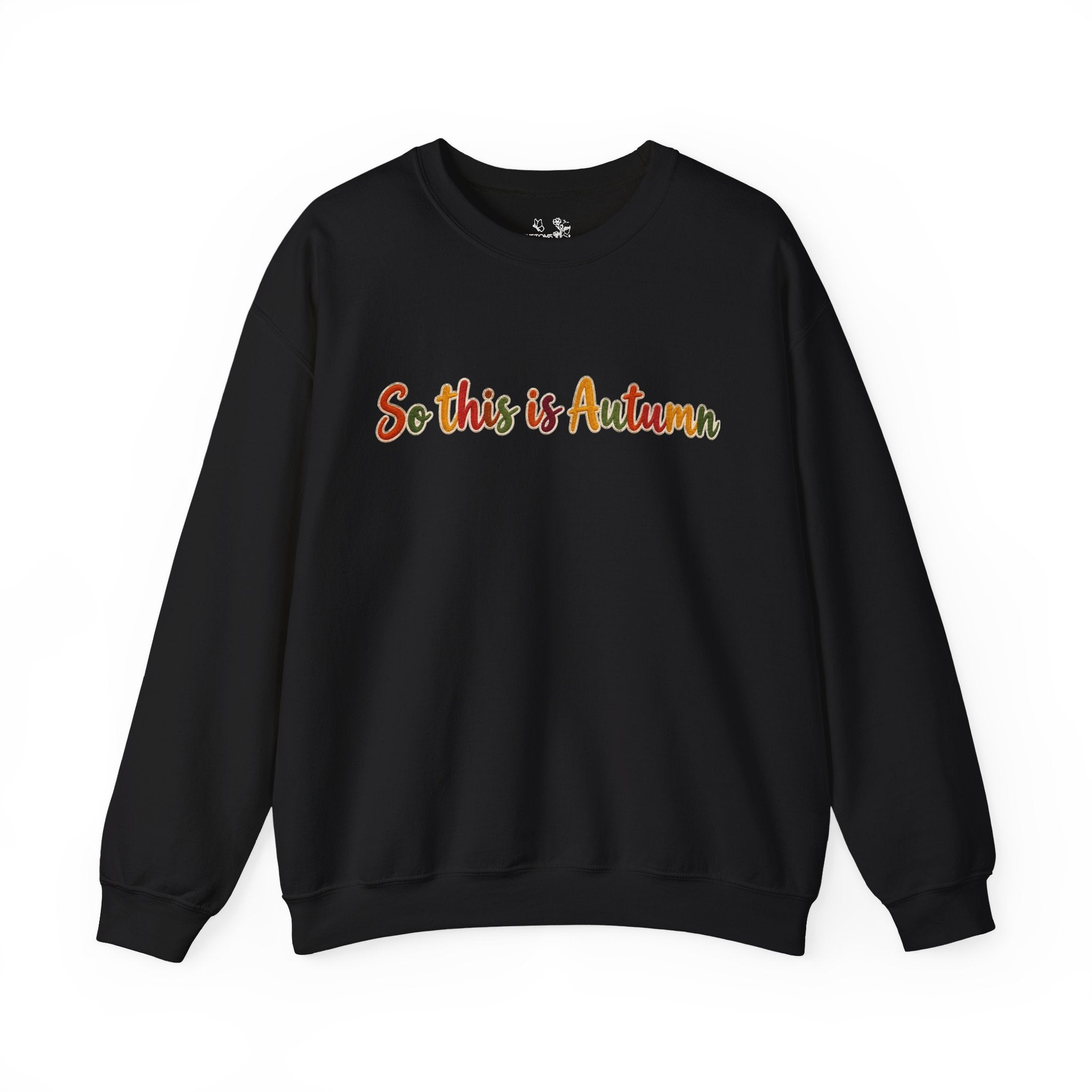So This Is Autumn Crewneck Sweatshirt – Cozy Fall Pullover
