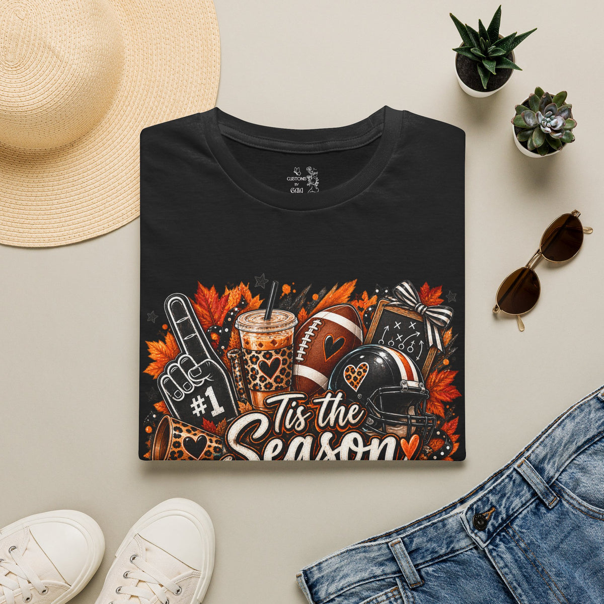 T-Shirt — ‘Tis the Season Football & Fall Tailgate Tee