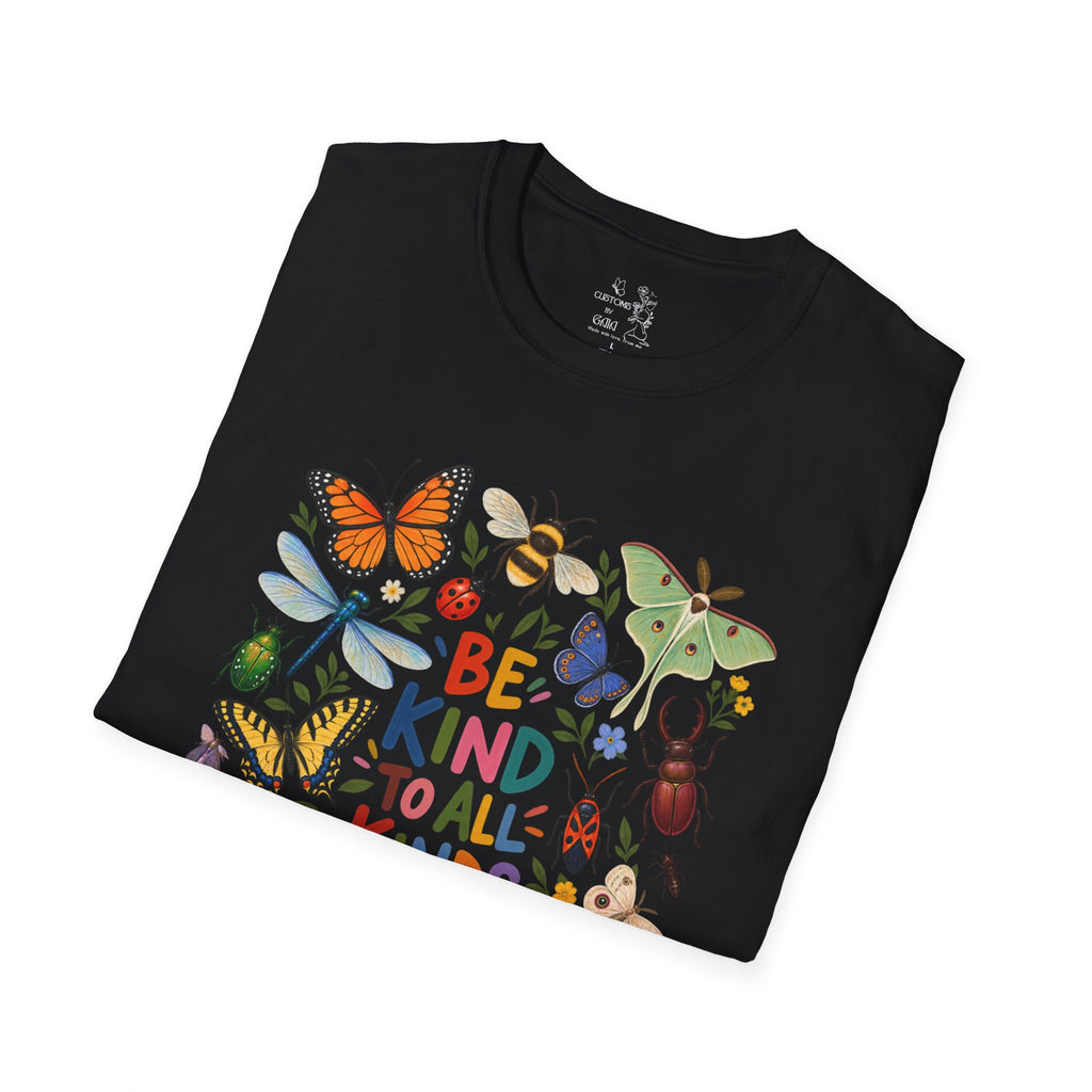 Be Kind to All Kinds Butterfly & Insects T-Shirt