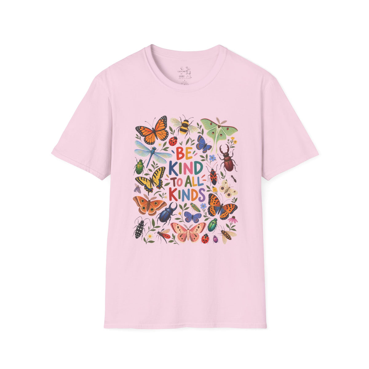 Be Kind to All Kinds Butterfly & Insects T-Shirt