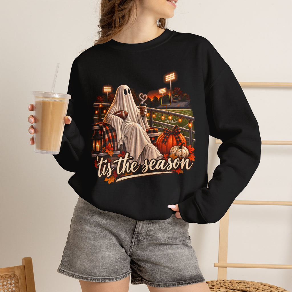 Halloween Ghost 'Tis the Season Crewneck Sweatshirt