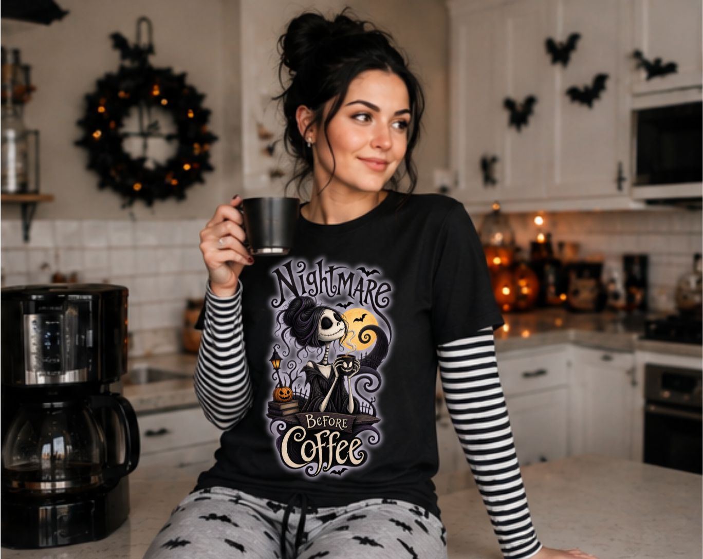 Nightmare Before Coffee T-Shirt