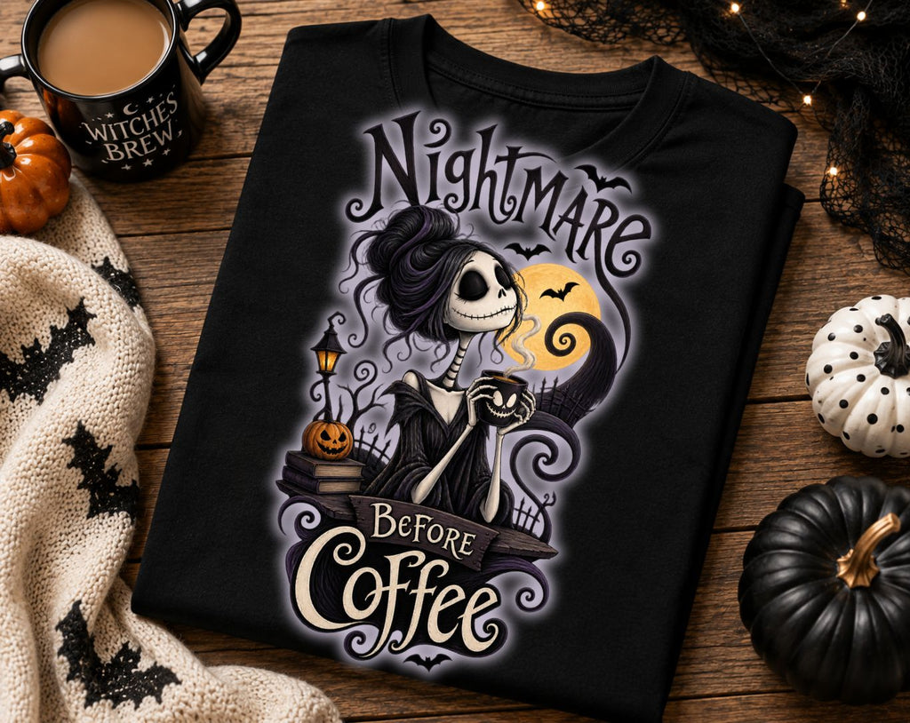Nightmare Before Coffee T-Shirt