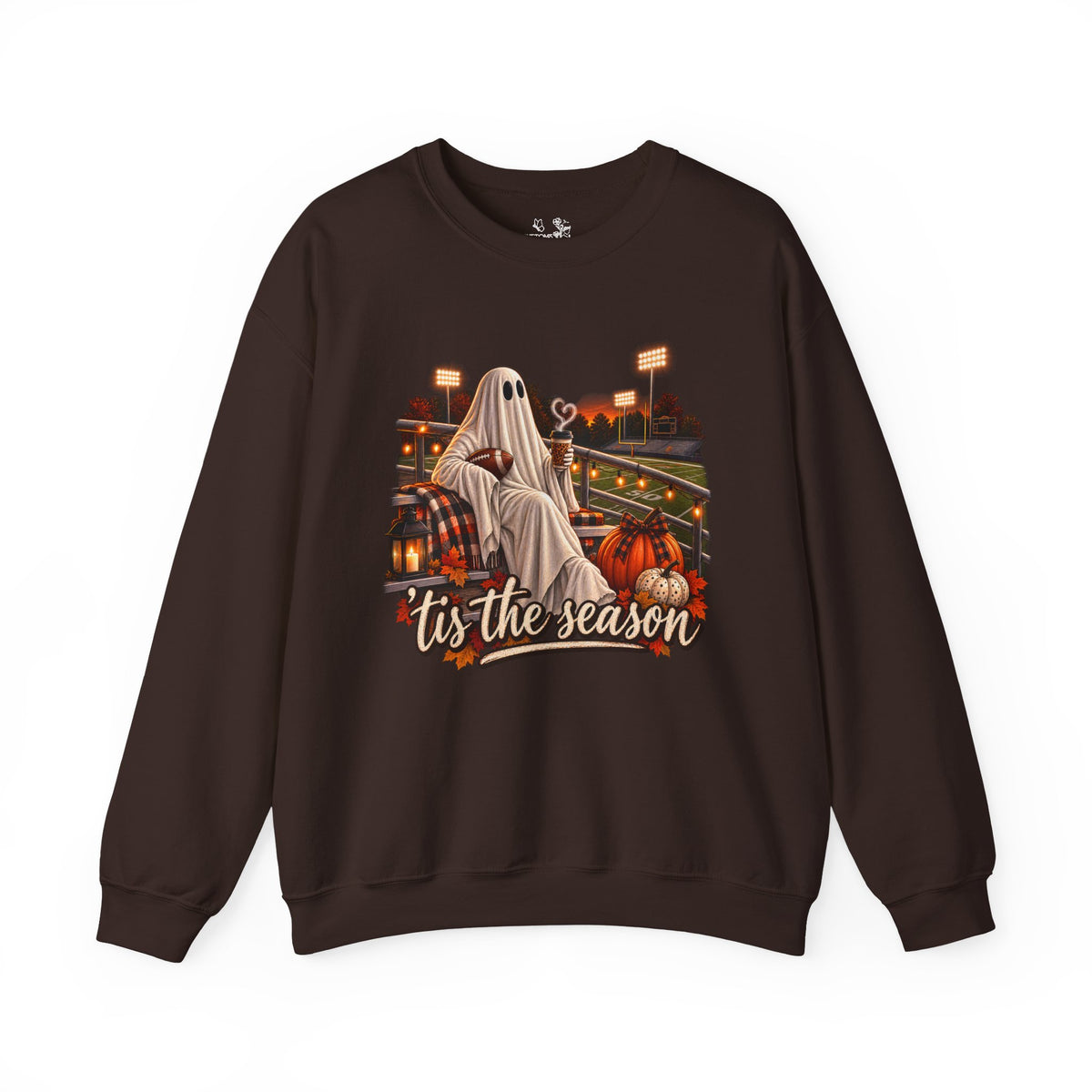 Halloween Ghost 'Tis the Season Crewneck Sweatshirt