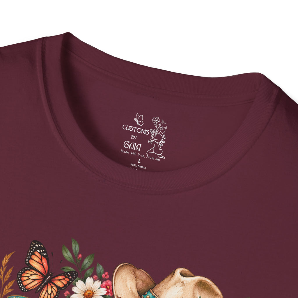 Love Like Dolly Floral Country Music T-Shirt
